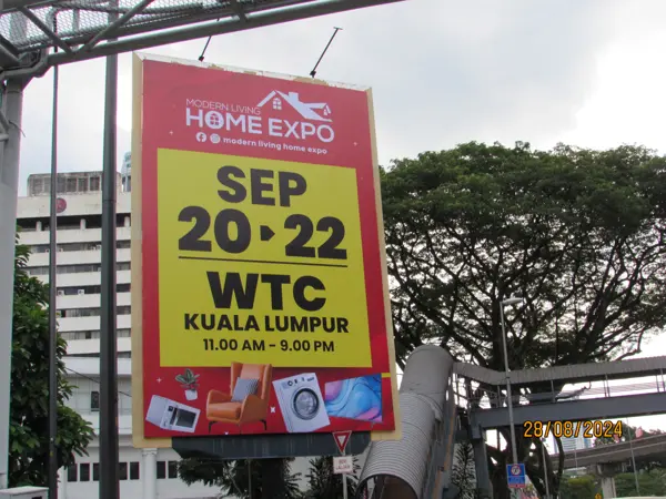 Modern Living Home Expo Home Expo @ WTC KL billboard in Malaysia