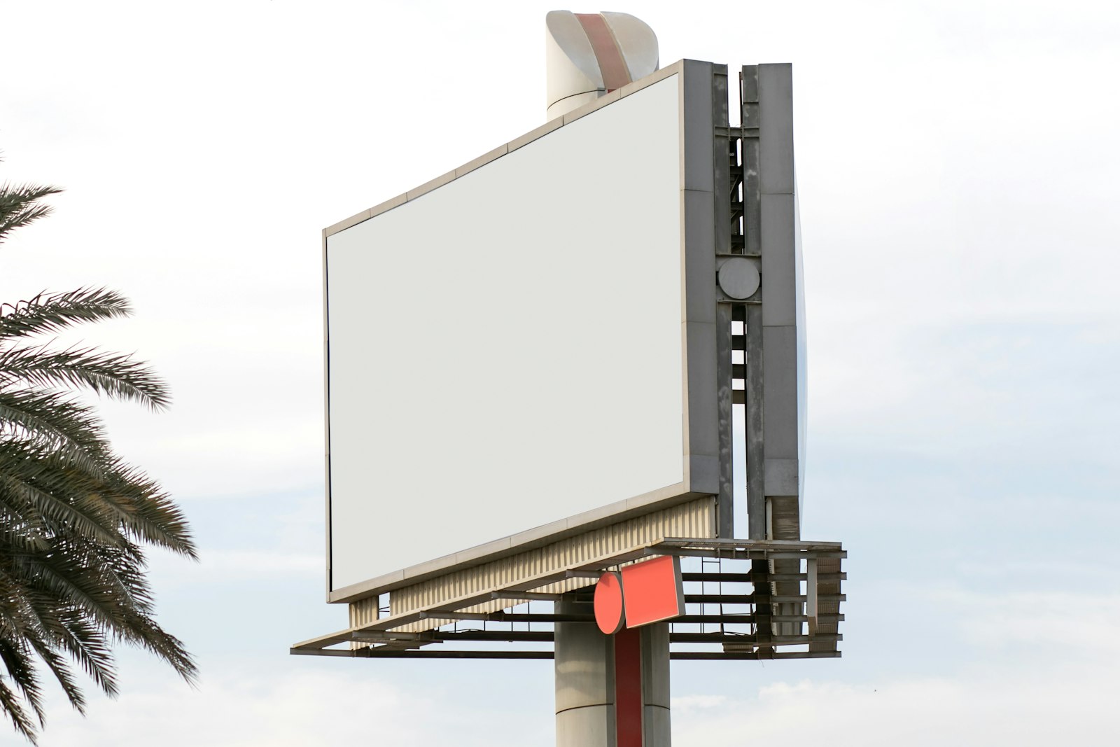 Example of a free-standing roadside billboard, used to illustrate billboard advertising costs in Malaysia